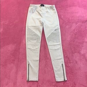 Vici Collection Piper Jeggings Off White S…